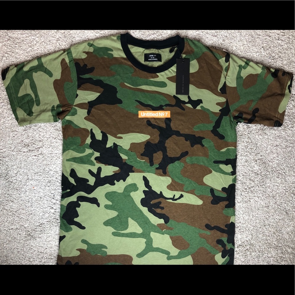Camo Loose Fit Tee